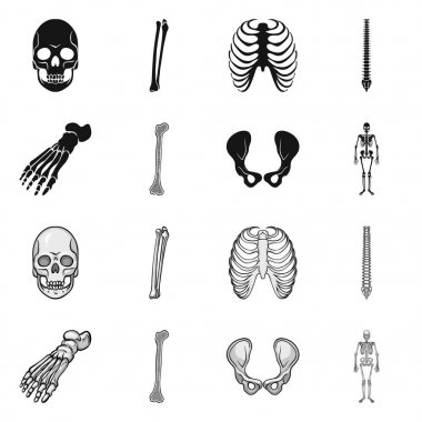 Tıp ve klinik işareti vektör tasarımı. İlaç ve tıbbi vektör simgesini hissenin koleksiyonu.