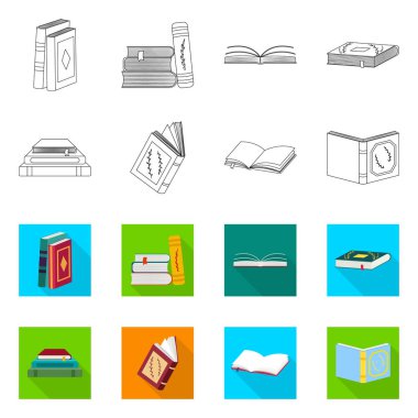 Eğitim ve kapak simgesi yalıtılmış nesne. Eğitim ve kitabevi hisse senedi simgesi için web topluluğu.