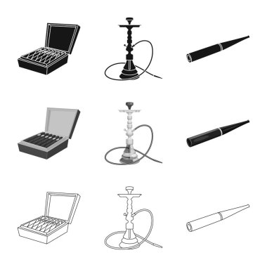 Çöp tasarımını vektör ve logo durdurmak. Çöp ve alışkanlık hisse senedi simgesi için web topluluğu.