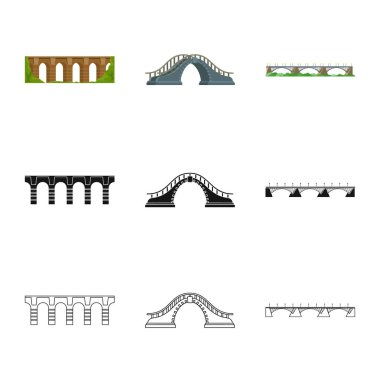 Bağlantı ve tasarım simge vektör tasarımı. Bağlantı ve hisse senedi için yan vektör simge kümesi.