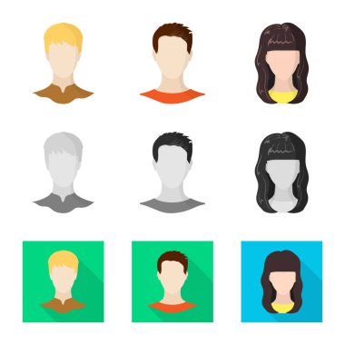 Profesyonel ve fotoğraf simge vektör Illustration. Profil stok vektör çizim ve profesyonel kümesi.