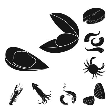 Pazar ve deniz logo yalıtılmış nesne. Pazar ve deniz hisse senedi vektör çizim topluluğu.