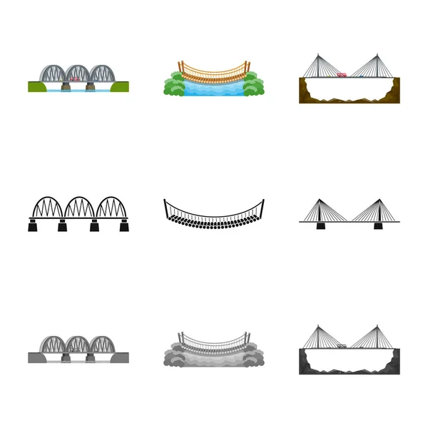 Projeto vetorial de conexão e sinal de design. Conjunto de conexão e ícone de vetor lateral para estoque . —  Vetores de Stock