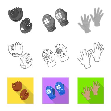 Siluet ve güvenlik işareti vektör Illustration. Siluet ve konfor hisse senedi simgesi için web topluluğu.