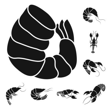 Et ve incelik işareti vektör tasarımı. Et ve yengeç hisse senedi simgesi için web topluluğu.