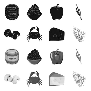 İşareti tat ve ürün yalıtılmış nesne. Tat ve hisse senedi simgesi web için pişirme.