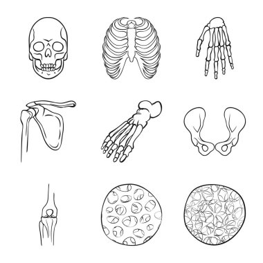 Tıp ve klinik logo yalıtılmış nesne. İlaç ve tıbbi hisse senedi simgesi için web topluluğu.