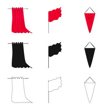 Doku ve sunu simge vektör Illustration. Doku ve medya koleksiyonu vektör hisse senedi simgesi.