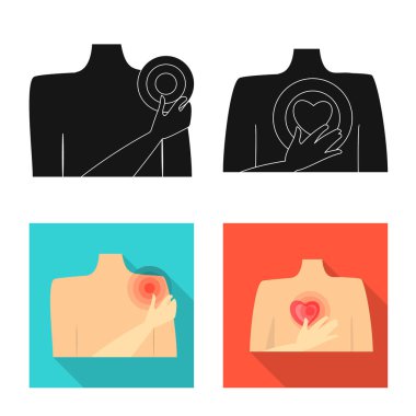 Hastane ve işleme simgesi yalıtılmış nesne. Hastane ayarla ve vektör simge stok için yardım.