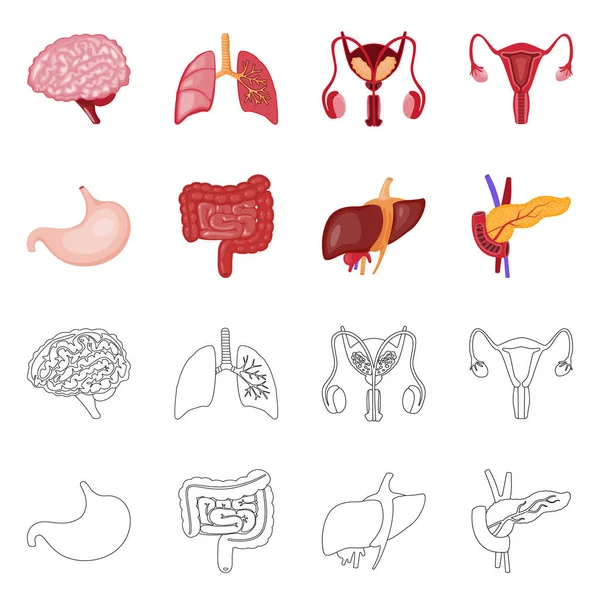 Ilustração vetorial da biologia e do logotipo científico. Conjunto de biologia e ilustração vetorial de estoque de laboratório . —  Vetores de Stock