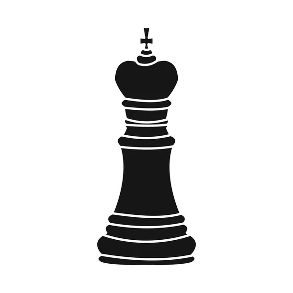 Geïsoleerd object van koning en bord symbool. Set van King en Business vector pictogram voor voorraad. — Stockvector