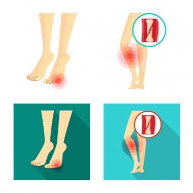 Hastane ve işleme sembol yalıtılmış nesne. Hastane ayarla ve stok vektör çizim yardım.