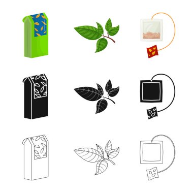 Sağlıklı ve çiçek logo vektör Illustration. Hisse senedi için sağlıklı ve degrade vektör simge topluluğu.