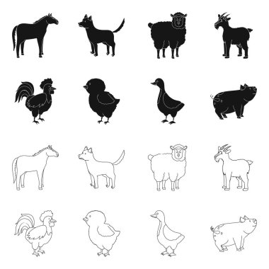 Üreme ve mutfak simgesi yalıtılmış nesne. Set ıslahının ve organik hisse senedi için vektör simgesi.