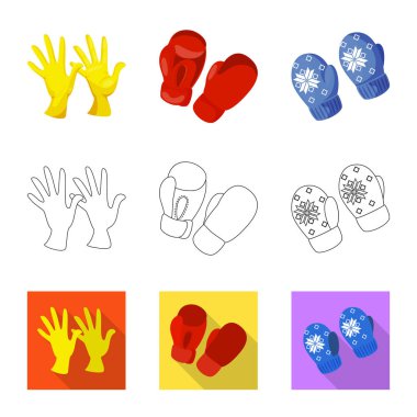 Siluet ve emanet simge vektör Illustration. Siluet ve konfor hisse senedi simgesi için web topluluğu.