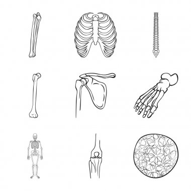 Tıp ve klinik sembolü yalıtılmış nesne. İlaç ve tıbbi hisse senedi vektör çizim.