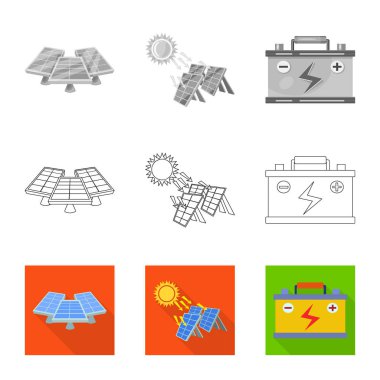 Yenilik ve teknoloji logo vektör Illustration. Yenilik ve doğa hisse senedi vektör çizim koleksiyonu.