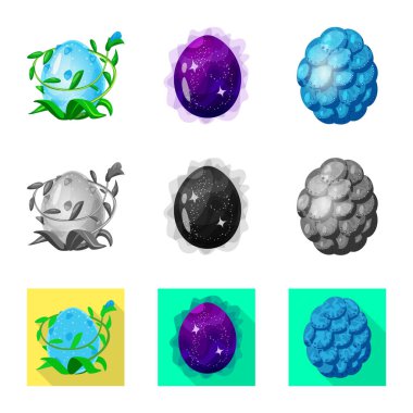 Hayvan ve tarih öncesi işareti vektör tasarımı. Hayvan ve sevimli hazır vektör çizim topluluğu.