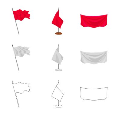 Doku ve sunu simge vektör Illustration. Doku ve medya koleksiyonu stok web simgesi.