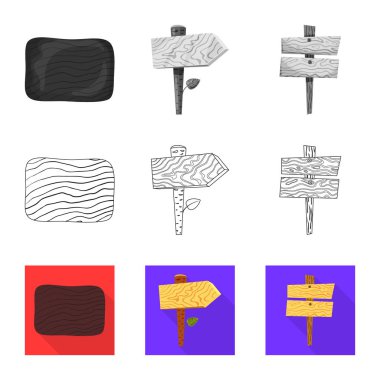 Ham izole nesnesini ve orman sembolü. Ham topluluğu ve parke hisse senedi simgesi web için.