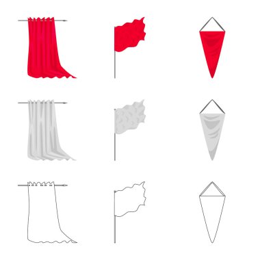 Doku ve sunu simge vektör tasarımı. Doku ve medya koleksiyonu stok web simgesi.