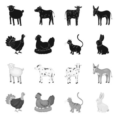 Üreme ve mutfak simge vektör tasarımı. Set ıslahının ve organik web için hisse senedi simgesi.