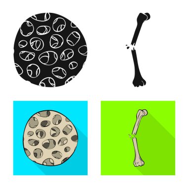 Tıp ve klinik işareti vektör tasarımı. İlaç ve tıbbi vektör simgesini hissenin koleksiyonu.