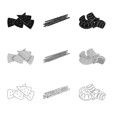 Oktoberfest ve bar logo vektör Illustration. Oktoberfest ve hisse senedi simgesi web için pişirme.