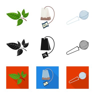 Sağlıklı ve çiçek simgesi yalıtılmış nesne. Web için sağlıklı ve degrade hisse senedi simgesi kümesi.