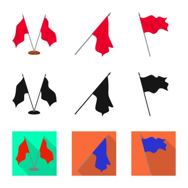 Doku ve sunum sembolü yalıtılmış nesne. Web için doku ve medya hisse senedi simgesi kümesi.