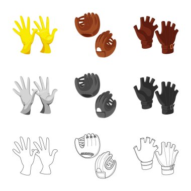Siluet ve emanet simge vektör Illustration. Siluet ve konfor hisse senedi simgesi için web topluluğu.