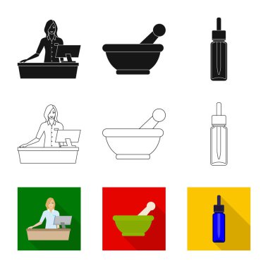 Perakende ve sağlık simge yalıtılmış nesne. Perakende ve sağlık hisse senedi simgesi için web topluluğu.