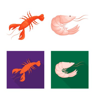 Meze ve okyanus logo vektör Illustration. Meze dizi ve hisse senedi için incelik vektör simgesi.