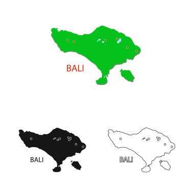 Harita ve tropikal işareti vektör tasarımı. Harita ve kartografi stok vektör illüstrasyon seti.