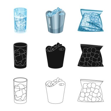 Doku ve donmuş işareti yalıtılmış nesne. Doku ve web için şeffaf hisse senedi simgesi toplama.