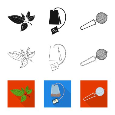 Sağlıklı ve çiçek simge vektör Illustration. Sağlıklı ve degrade hisse senedi vektör çizim topluluğu.