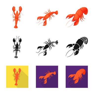 Meze ve okyanus logo vektör tasarımı. Meze ve incelik hisse senedi vektör çizim topluluğu.