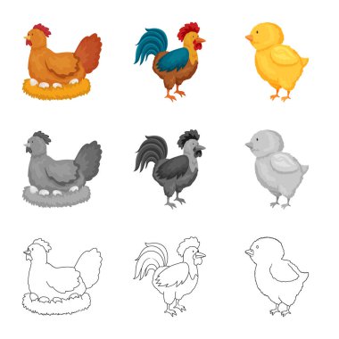 Üreme ve mutfak logosu yalıtılmış nesne. Set ıslahının ve organik web için hisse senedi simgesi.