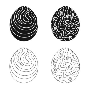 Hayvan ve tarih öncesi logo vektör tasarımı. Web için hayvan ve sevimli hisse senedi simgesi kümesi.