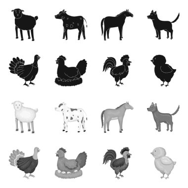 Üreme ve mutfak simgesi yalıtılmış nesne. Koleksiyon ıslahının ve organik hisse senedi vektör çizim.