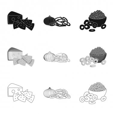 Tat ve daiç simge vektör Illustration. Tat ve web için organik hisse senedi simgesi.