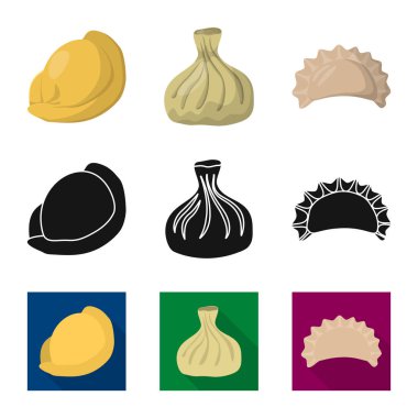 Ürünler ve pişirme işareti yalıtılmış nesne. Ürünler ve web için meze hisse senedi simgesi.