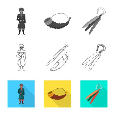 Kültür ve gezi simge vektör tasarımı. Kültür ve özgünlük hisse senedi vektör çizim topluluğu.