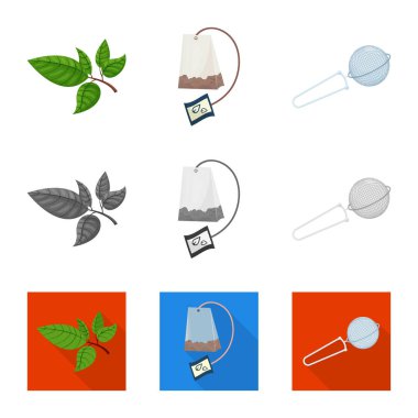 Sağlıklı ve çiçek simge vektör tasarımı. Hisse senedi için sağlıklı ve degrade vektör simge topluluğu.