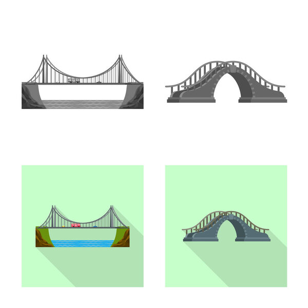 Изолированный объект соединения и логотип дизайна. Набор векторной иллюстрации подключения и бокового запаса
.