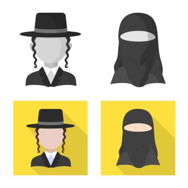 Kopyacı ve ikamet işareti vektör tasarımı. Kopyacı ve kültür hisse senedi vektör çizim.