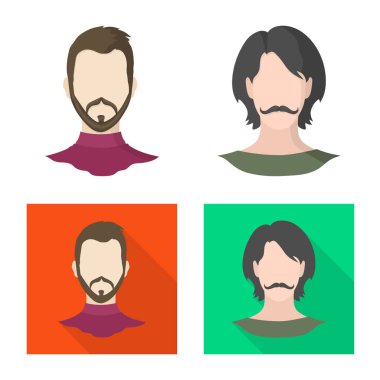 Profesyonel ve fotoğraf sembolü yalıtılmış nesne. Profesyonel kümesi ve hisse senedi için profil vektör simgesi.