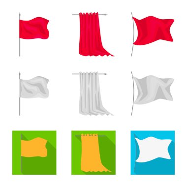 Doku ve sunum işareti yalıtılmış nesne. Doku ve medya hisse senedi vektör çizim topluluğu.