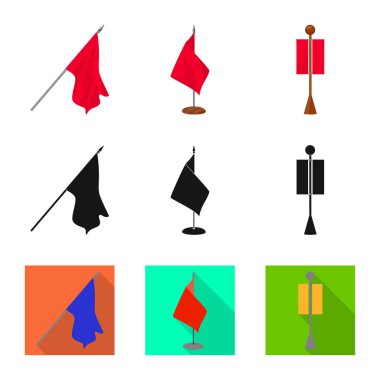 Doku ve sunu simge vektör tasarımı. Doku ve medya hisse senedi vektör çizim topluluğu.