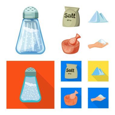 Pişirme ve deniz logo vektör Illustration. Pişirme ve pişirme hisse senedi için vektör simgesi toplama.